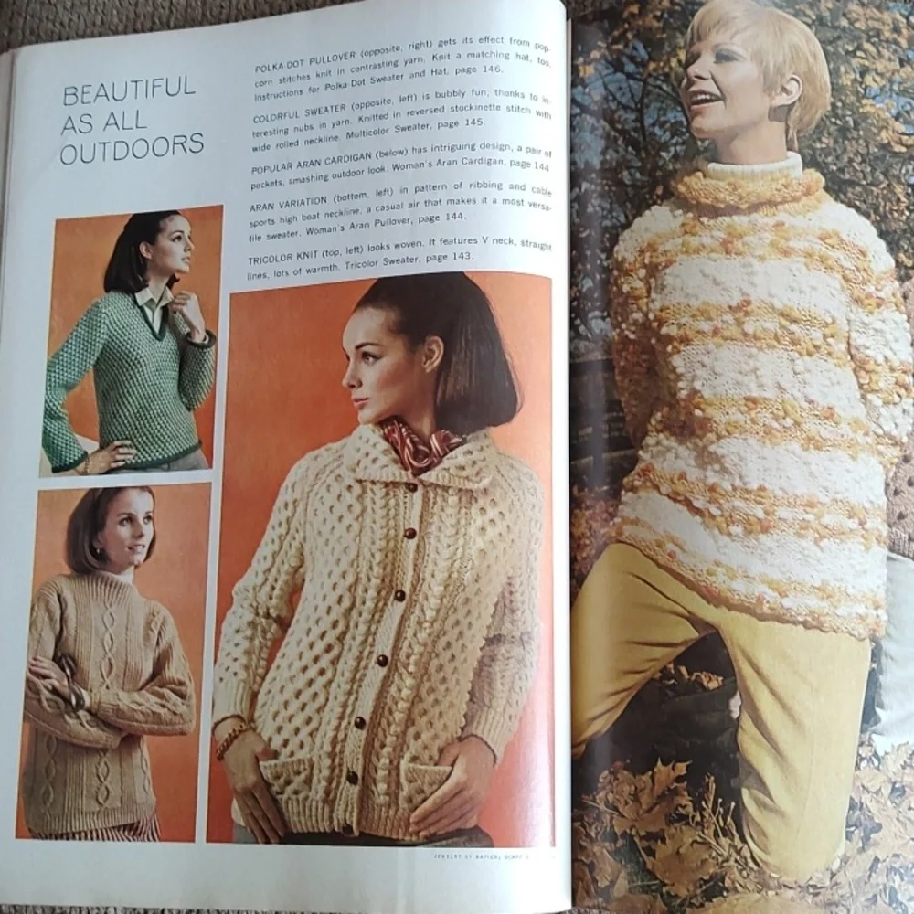 Good Housekeeping Needlecraft Magazines 1968-1971 Lot Of 3